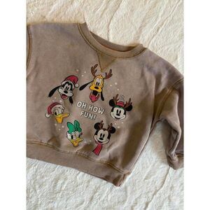 Disney Toddler Christmas Sweater Size 12 Months